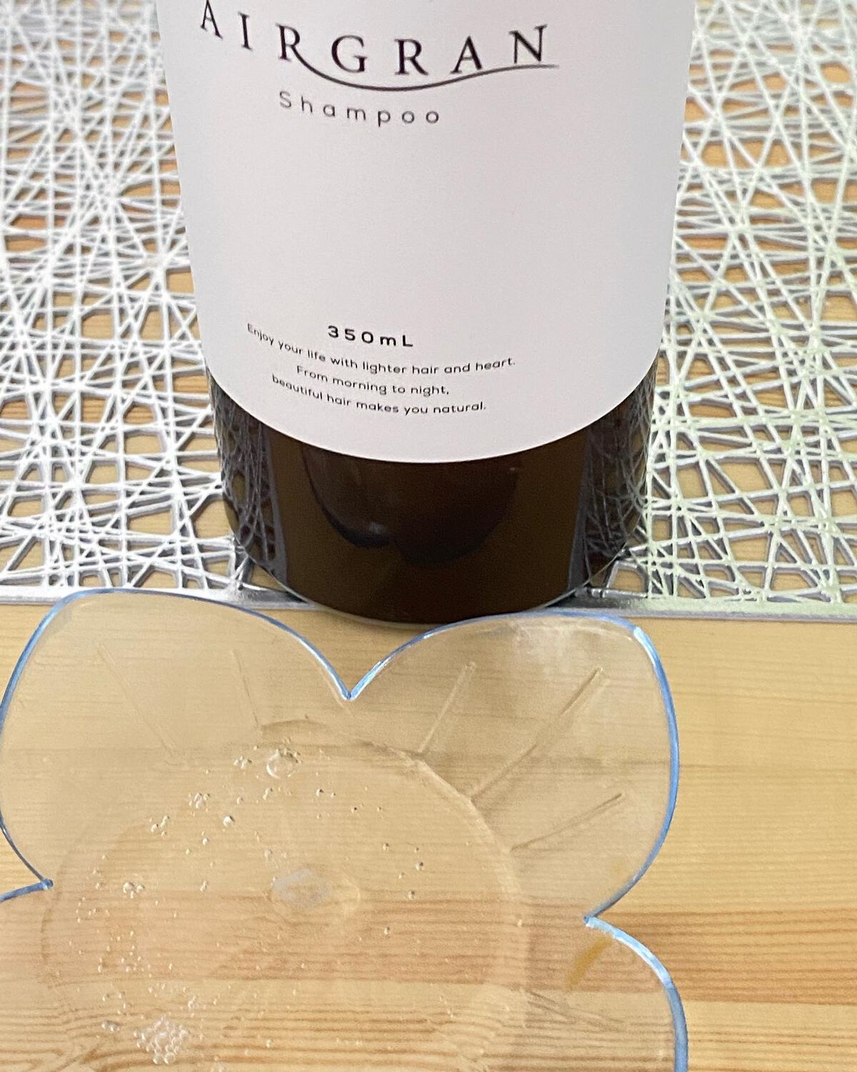 ナチュラルストレートシャンプー&トリートメント/AIRGRAN/市販シャンプーを使ったクチコミ(2枚目)
