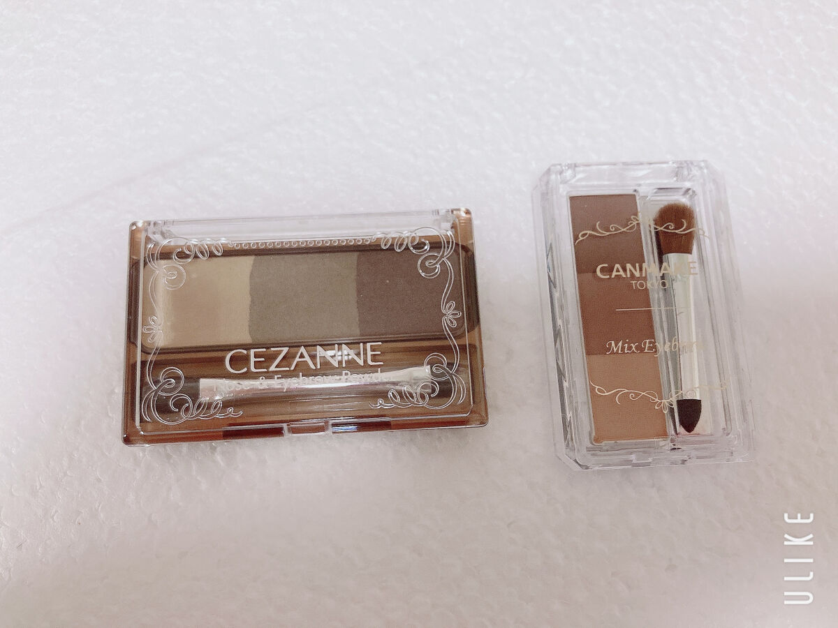 ノーズ＆アイブロウパウダー/CEZANNE/パウダーアイブロウを使ったクチコミ（1枚目）