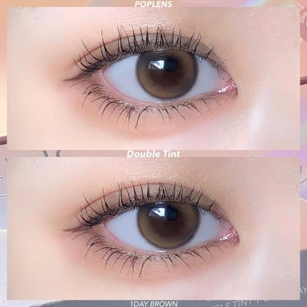 Double Tint 1day/OLENS/カラーコンタクトレンズを使ったクチコミ(4枚目)