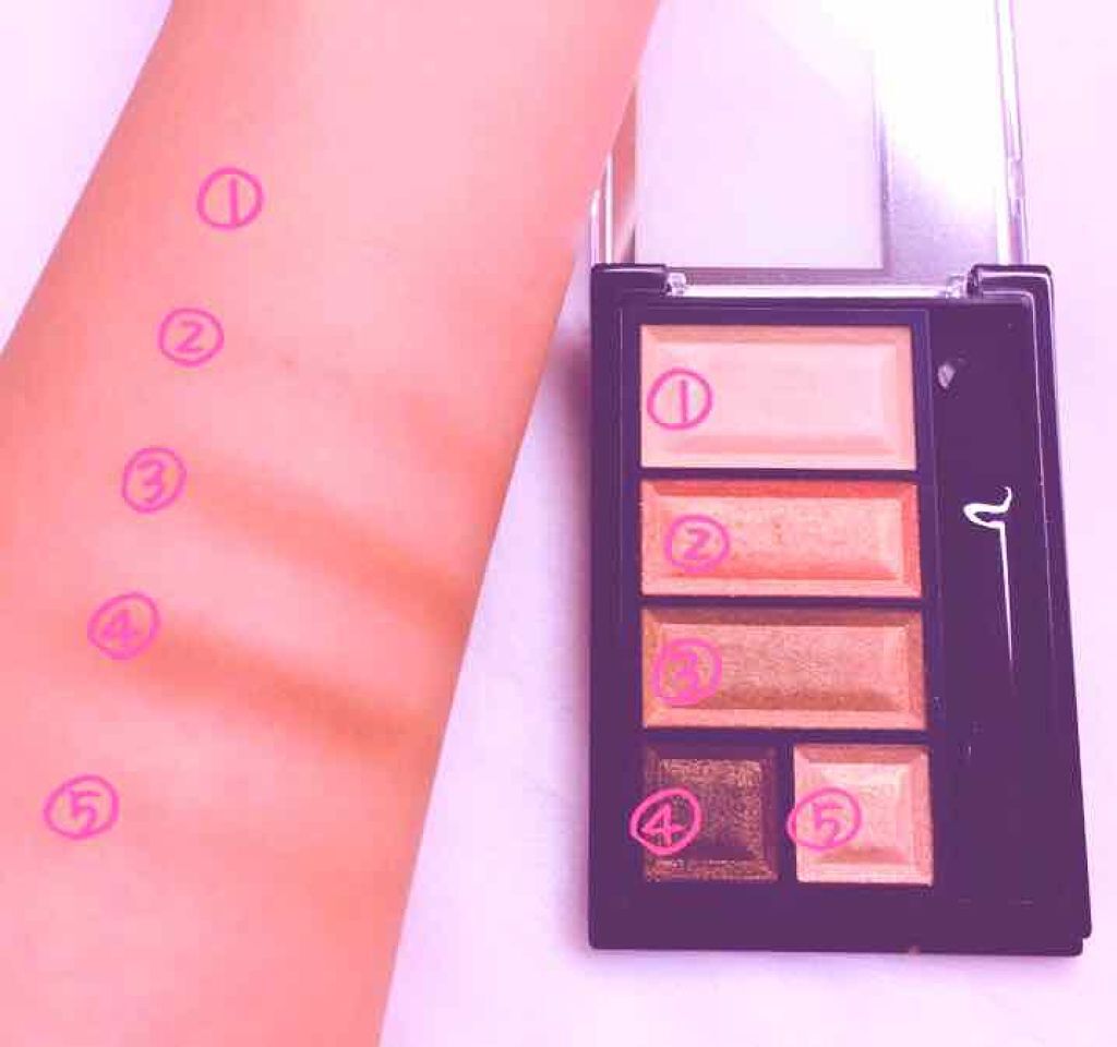 ショコラスウィート アイズ/リンメル ロンドン/アイシャドウパレットを使ったクチコミ(2枚目)