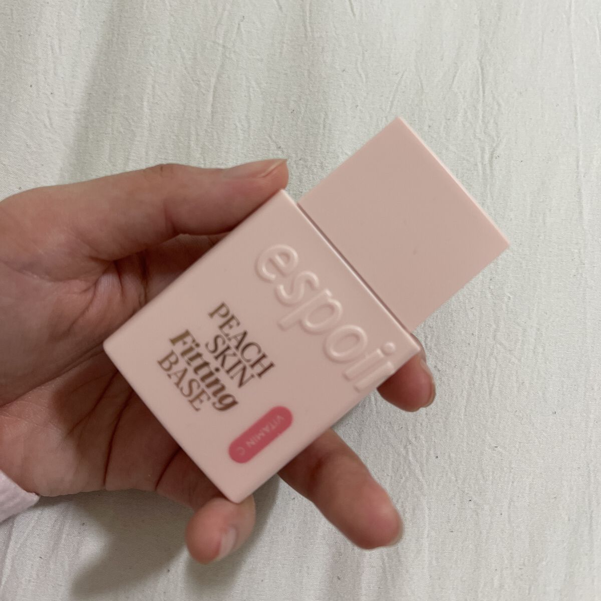 ピーチスキンフィッティングベース オールニュー SPF50 PA++++/espoir/化粧下地を使ったクチコミ（2枚目）