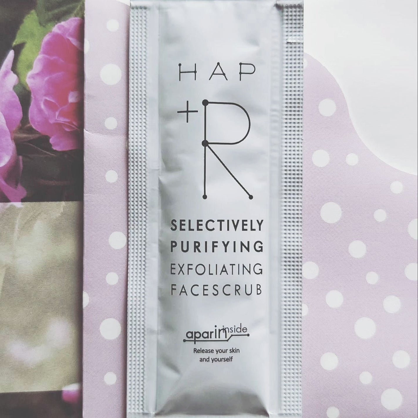 フェイススクラブ /HAP+R/スクラブ・ゴマージュを使ったクチコミ(2枚目)