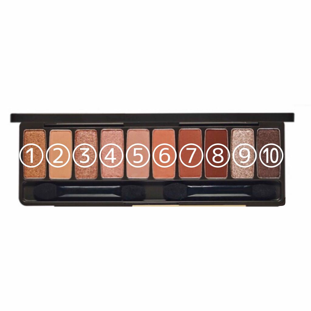 プレイカラー アイシャドウ/ETUDE/アイシャドウパレットを使ったクチコミ(2枚目)