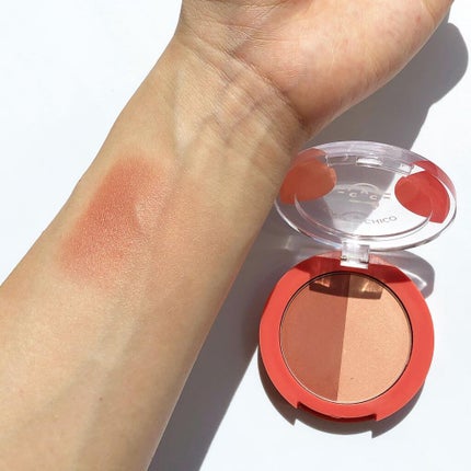 ワンタッチピャムピャムデュオチーク/CHICAY CHICO/パウダーチークを使ったクチコミ(2枚目)