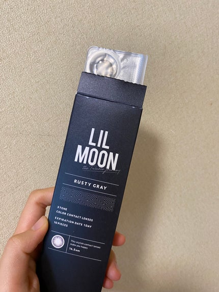 LIL MOON 1day ラスティグレー/LILMOON/ワンデー(1DAY)カラコンの画像