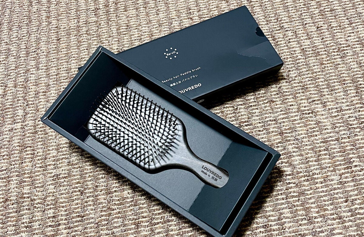 パドルブラシ/ルーヴルドージャパン/ヘアブラシを使ったクチコミ(3枚目)