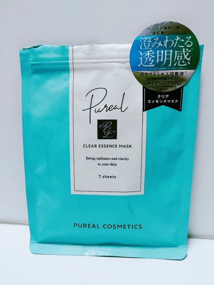 クリアエッセンスマスク/ピュレア/シートマスク・パックを使ったクチコミ(1枚目)