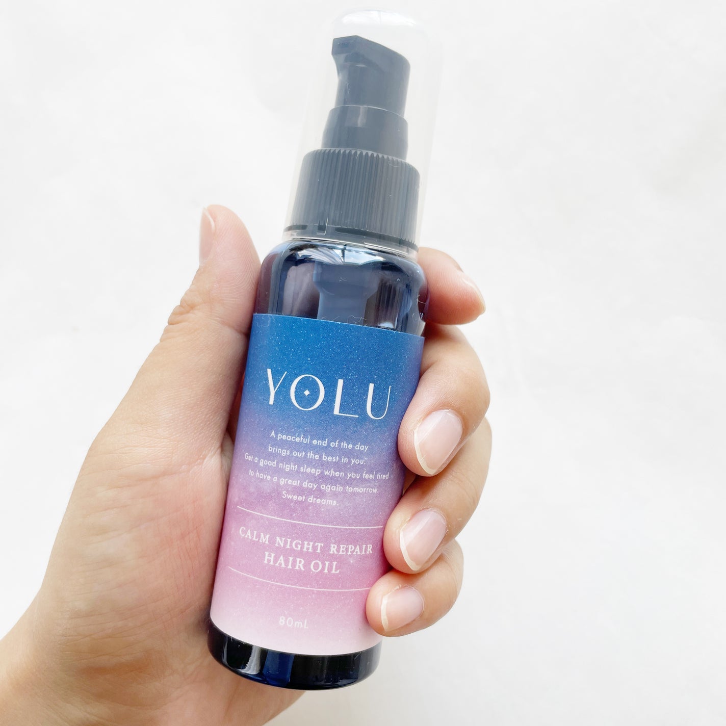 カームナイトリペアヘアオイル/YOLU/ヘアオイルを使ったクチコミ(3枚目)