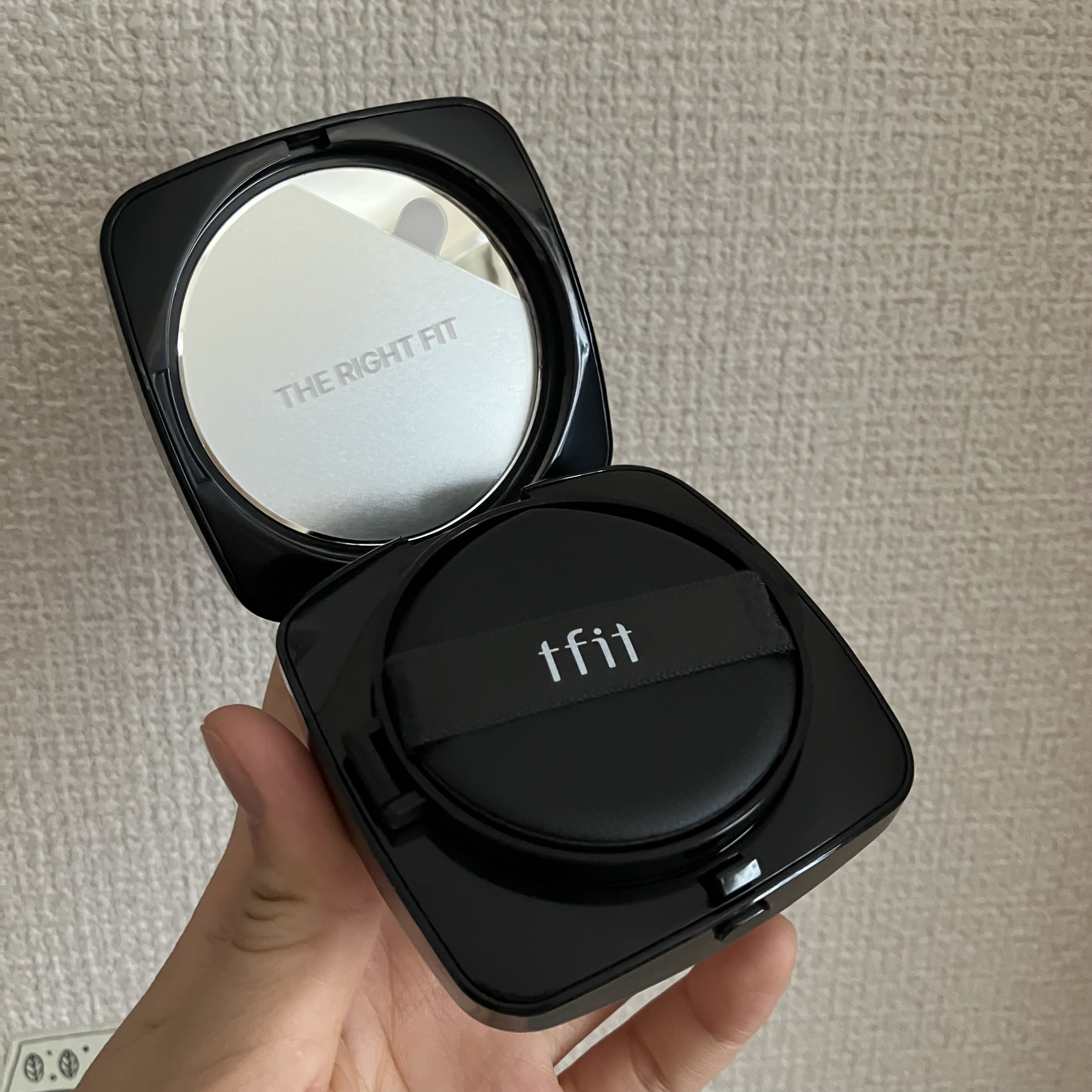 レイヤリングフィット グロークッションEX/TFIT/クッションファンデーションを使ったクチコミ（3枚目）