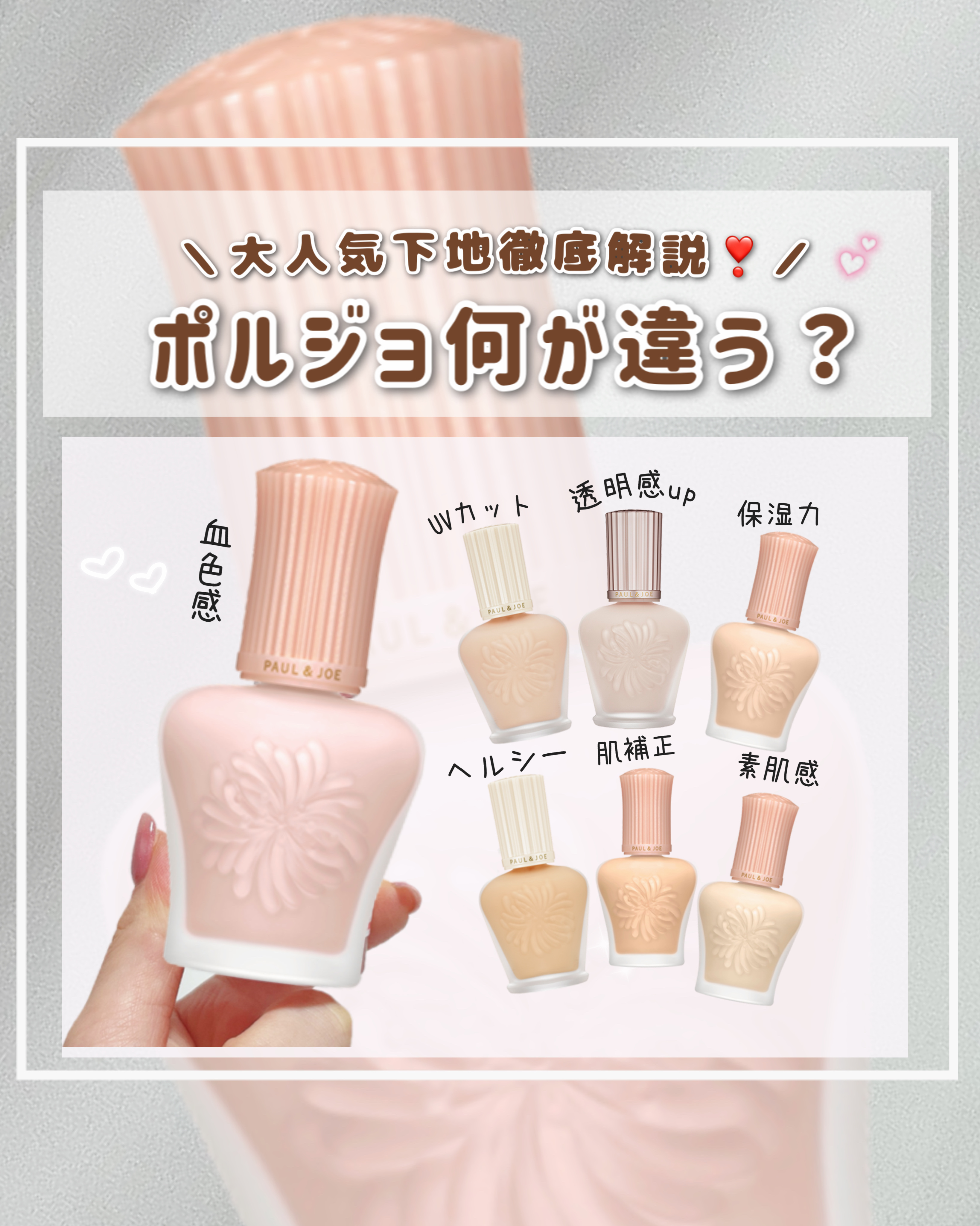 プロテクティング ファンデーション プライマー		/PAUL & JOE BEAUTE/化粧下地を使ったクチコミ（1枚目）