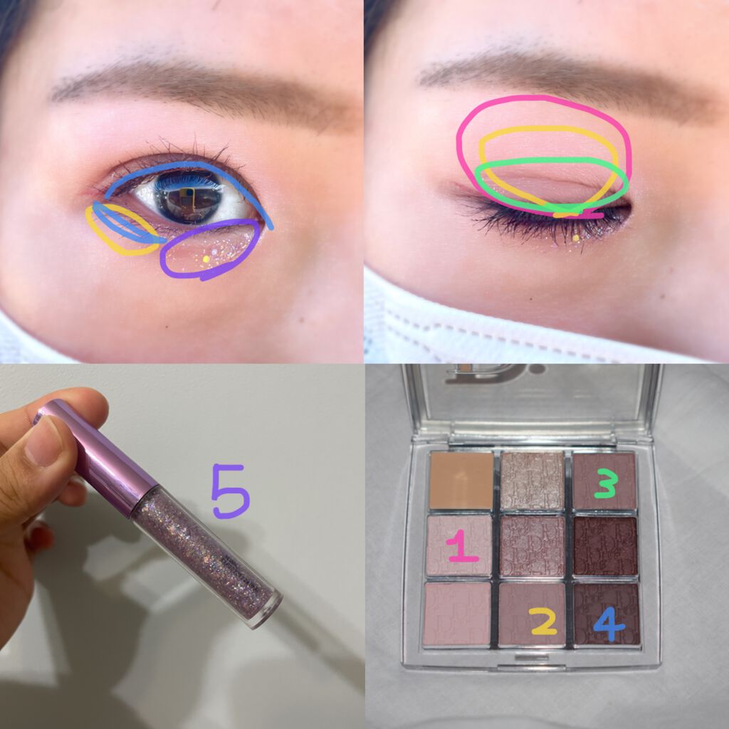 ディオール バックステージ アイ パレット/Dior/アイシャドウパレットを使ったクチコミ（3枚目）