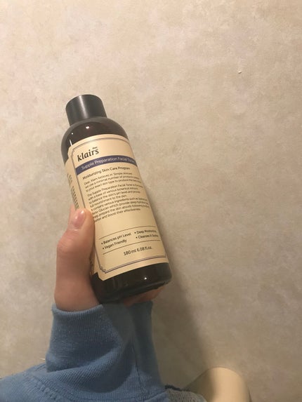 サプルプレパレーションフェイシャルトナー(180ml)/Klairs/化粧水を使ったクチコミ(1枚目)