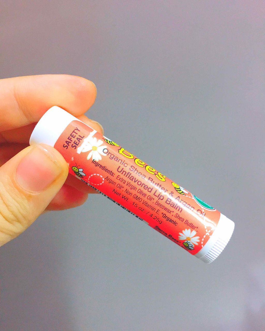 Organic Lip Balm/Sierra Bees/リップバームを使ったクチコミ（2枚目）