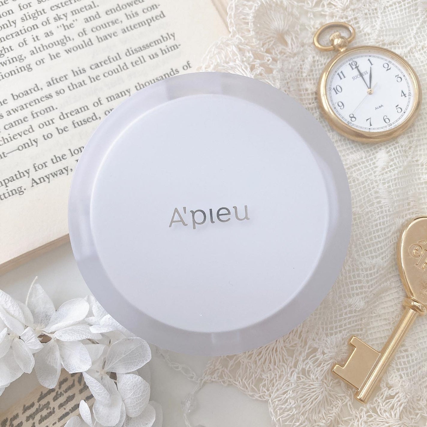 ウォーターロック サラサラパクト/A’pieu/フェイスパウダーを使ったクチコミ(1枚目)