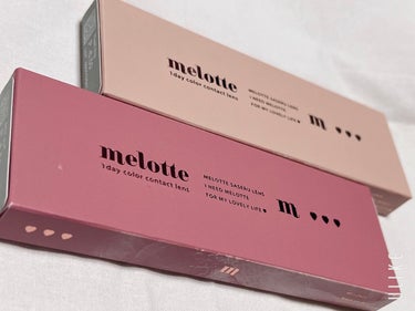 melotte 1day/melotte/カラーコンタクトレンズを使ったクチコミ（1枚目）