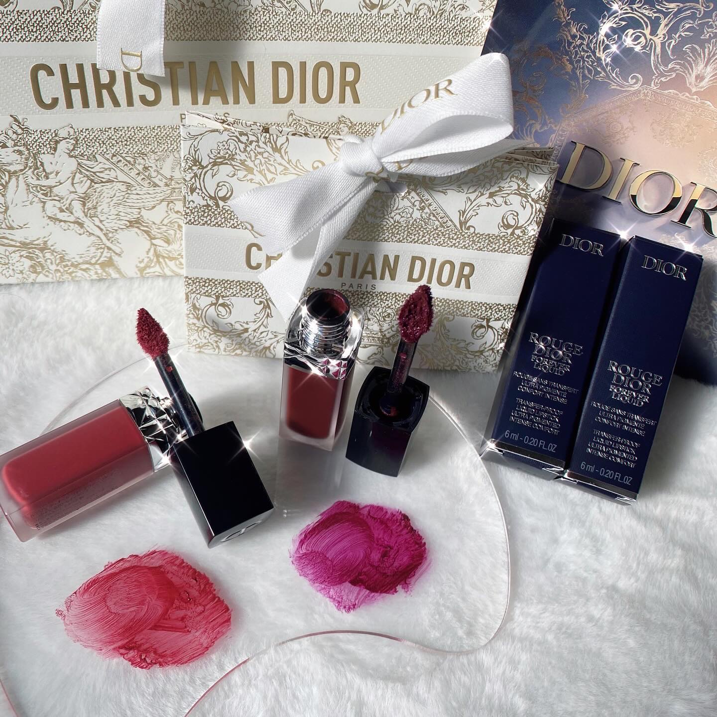 限定口紅】ルージュディオールフォーエヴァーリキッドシークイン