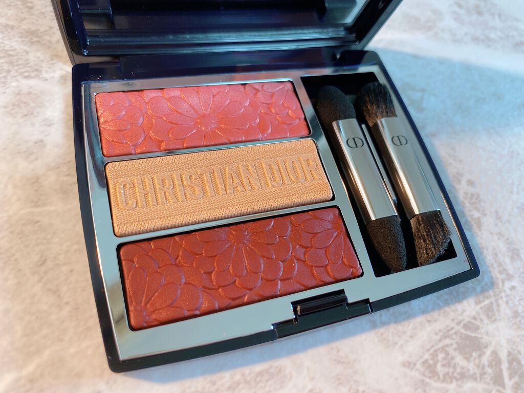 トリオ ブリック パレット＜ピュア グロウ＞/Dior/アイシャドウパレットを使ったクチコミ（2枚目）
