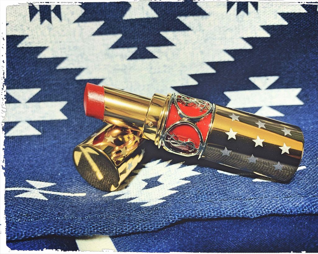 ルージュ ヴォリュプテ シャイン/YVES SAINT LAURENT BEAUTE/口紅を使ったクチコミ(1枚目)