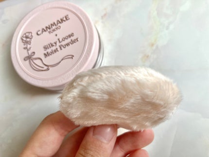 シルキールースモイストパウダー/キャンメイク/ルースパウダーを使ったクチコミ(4枚目)