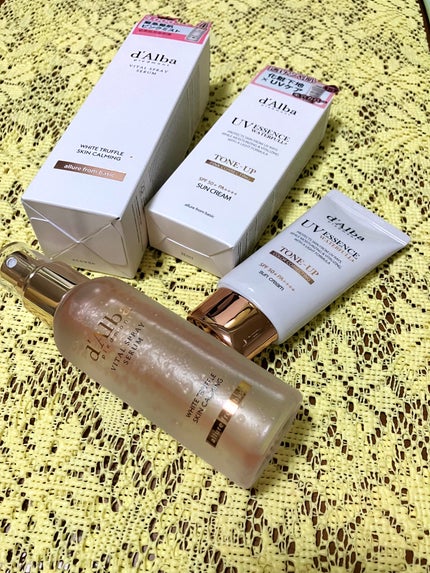 ダルバ ホワイトトリュフバイタルスプレーセラム/ダルバ/ミスト状化粧水を使ったクチコミ(1枚目)