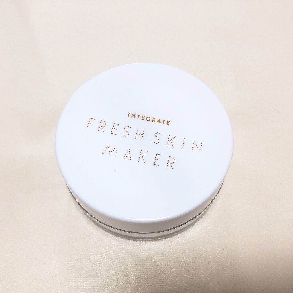 フレッシュスキンメーカー /インテグレート/ルースパウダーを使ったクチコミ（1枚目）