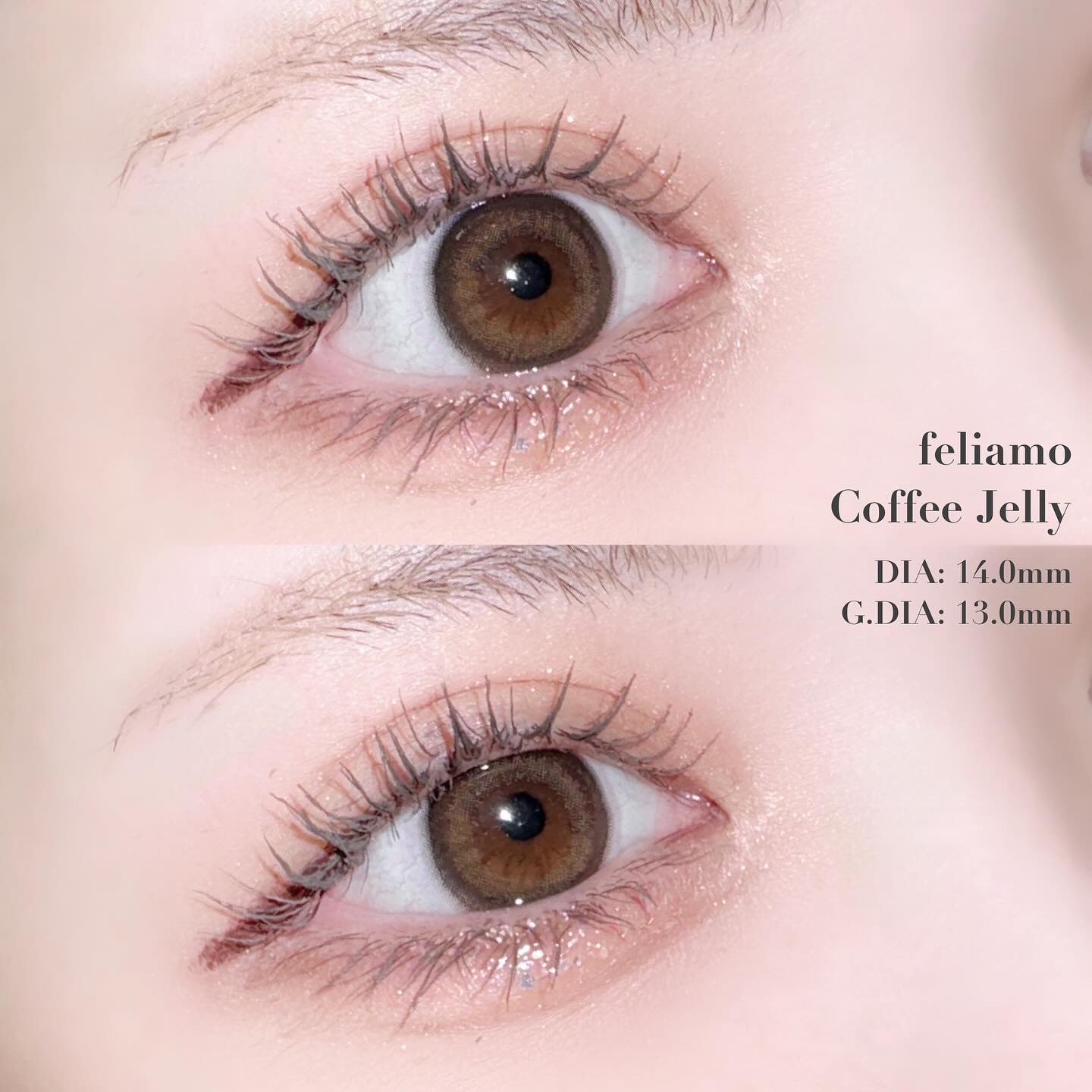 feliamo 1day コーヒーゼリー/feliamo/ワンデー（１DAY）カラコンを使ったクチコミ（2枚目）