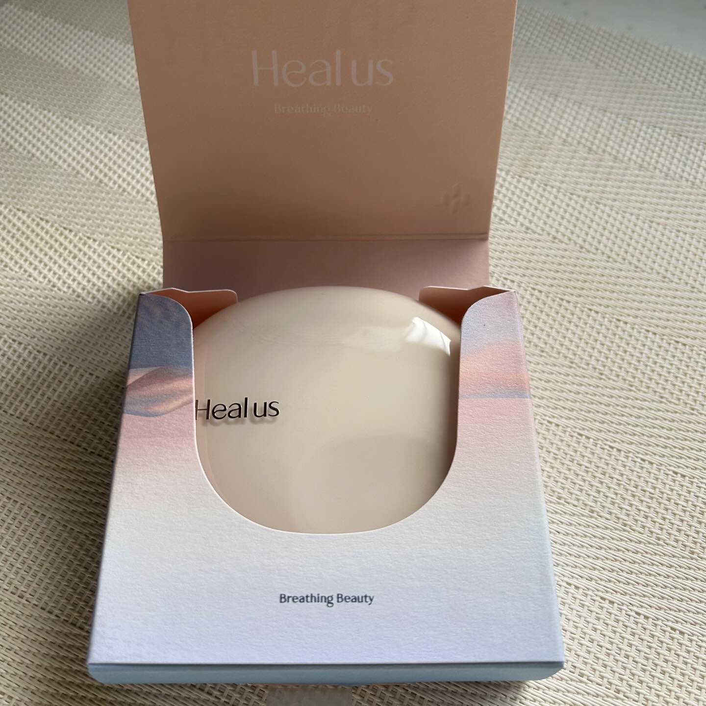 ブリージンググロークッション 21号/Healus/クッションファンデーションを使ったクチコミ（2枚目）