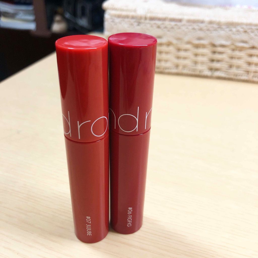 ジューシーラスティングティント/rom&nd/リップティントを使ったクチコミ(2枚目)