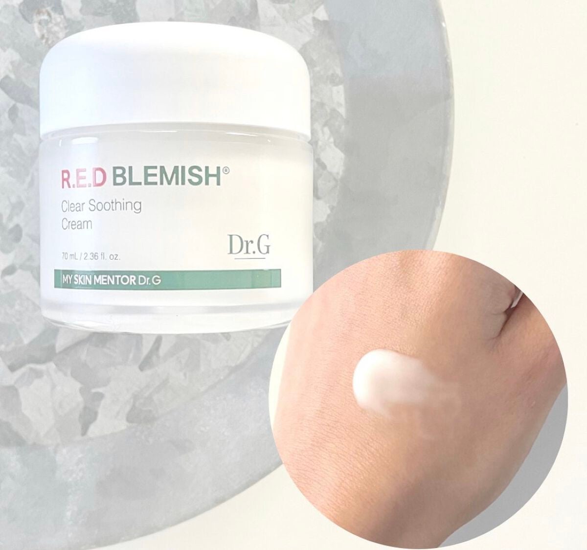 レッドブレミッシュ クリアスージングクリーム/Dr.G/フェイスクリームを使ったクチコミ(2枚目)