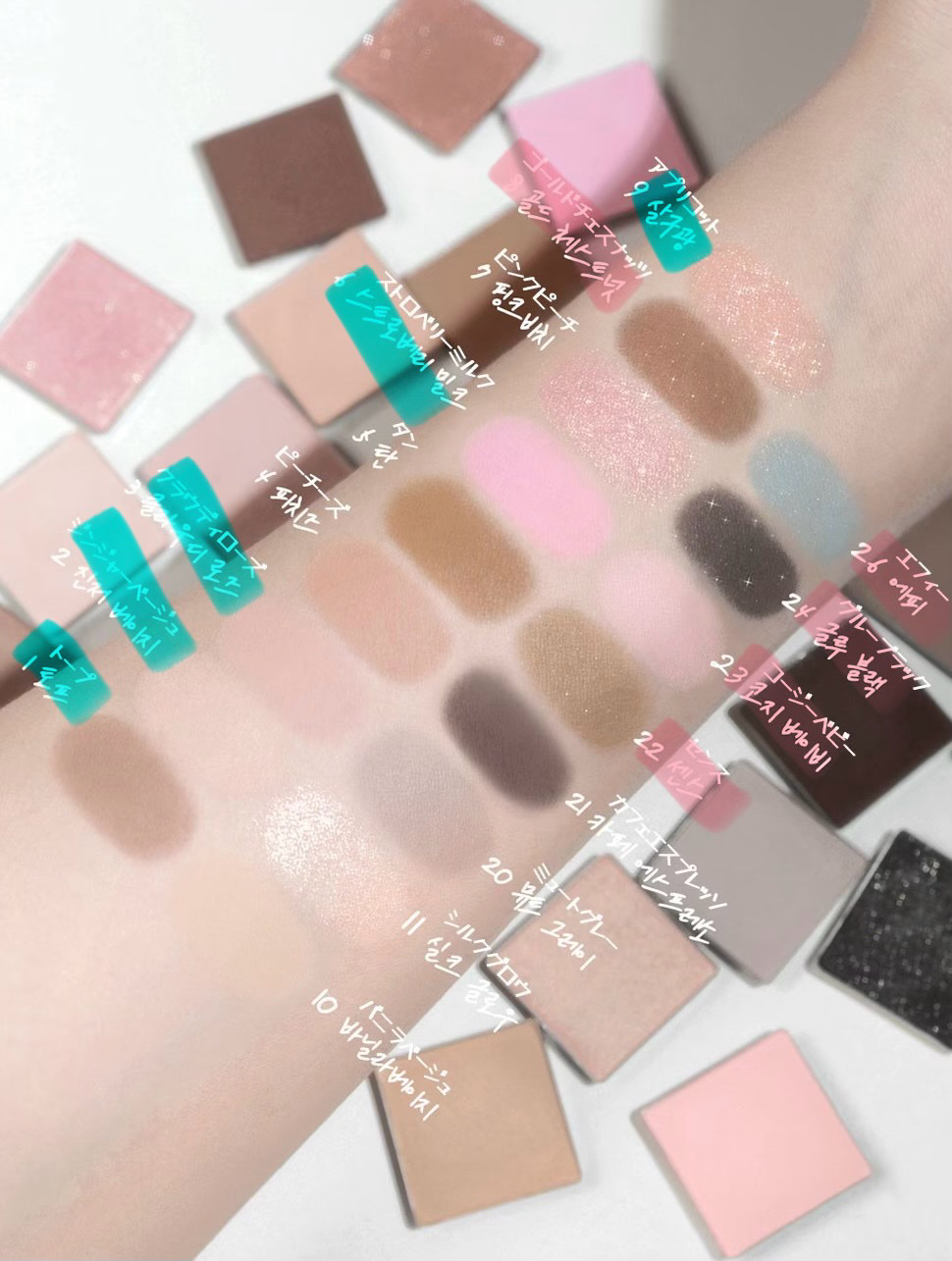 tooq ONE BY GENUINE MAGNETIC EYE SHADOW/Tooq/パウダーアイシャドウを使ったクチコミ（3枚目）