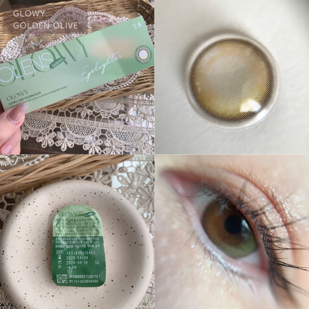 Glowy 1day/OLENS/ワンデー(1DAY)カラコンを使ったクチコミ(3枚目)