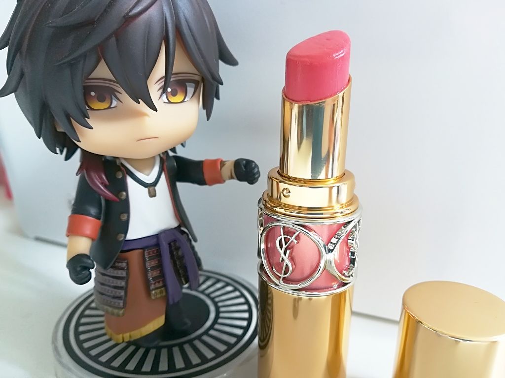 ルージュ ヴォリュプテ シャイン/YVES SAINT LAURENT BEAUTE/口紅を使ったクチコミ(1枚目)