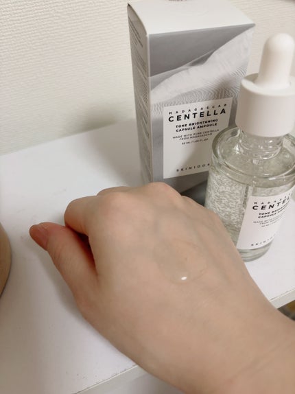 トーンブライトニング カプセルアンプル/SKIN1004/美容液を使ったクチコミ(3枚目)