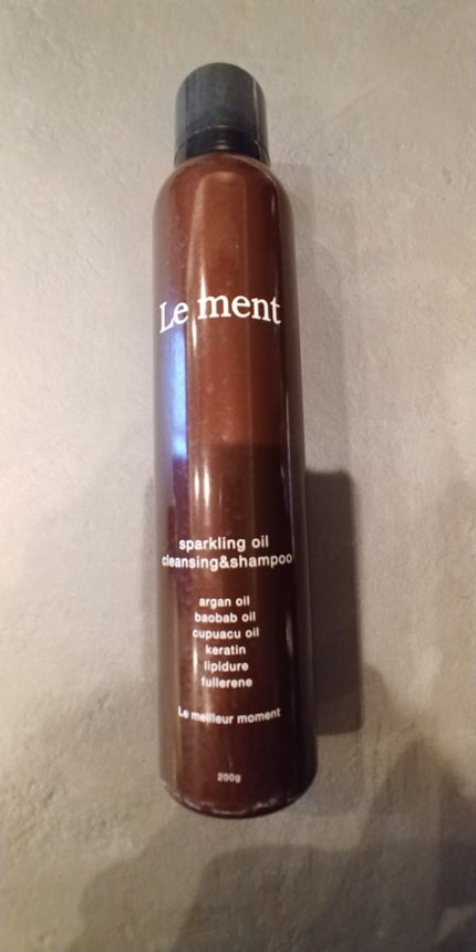 ルメント スパークリングオイル クレンジング&シャンプー/Le ment/市販シャンプーを使ったクチコミ(1枚目)