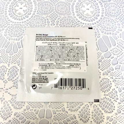 インテンシブ セラム ファンデーション/BOBBI BROWN/リキッドファンデーションを使ったクチコミ(2枚目)