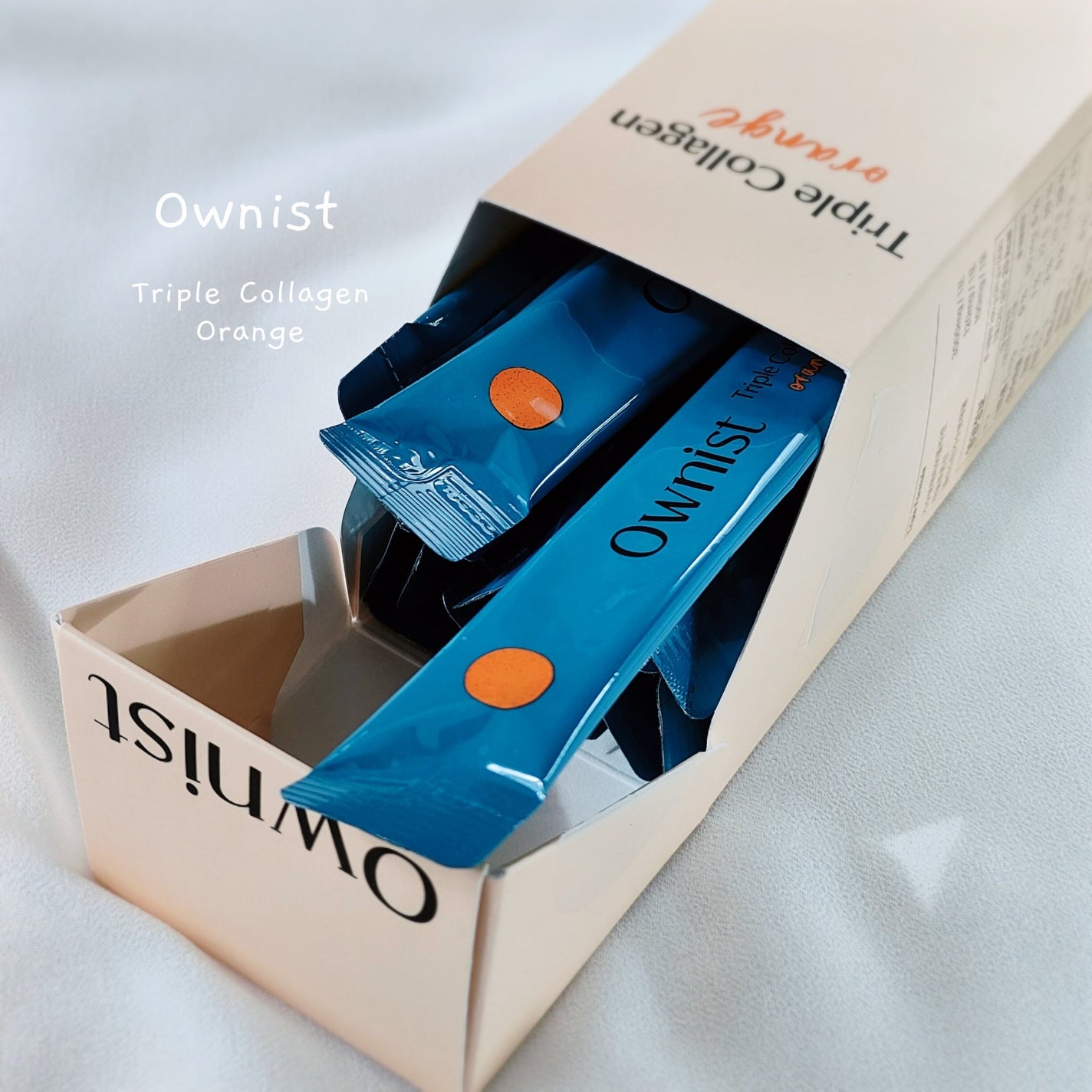 トリプルコラーゲン オレンジ/Ownist/美容サプリメントを使ったクチコミ(1枚目)