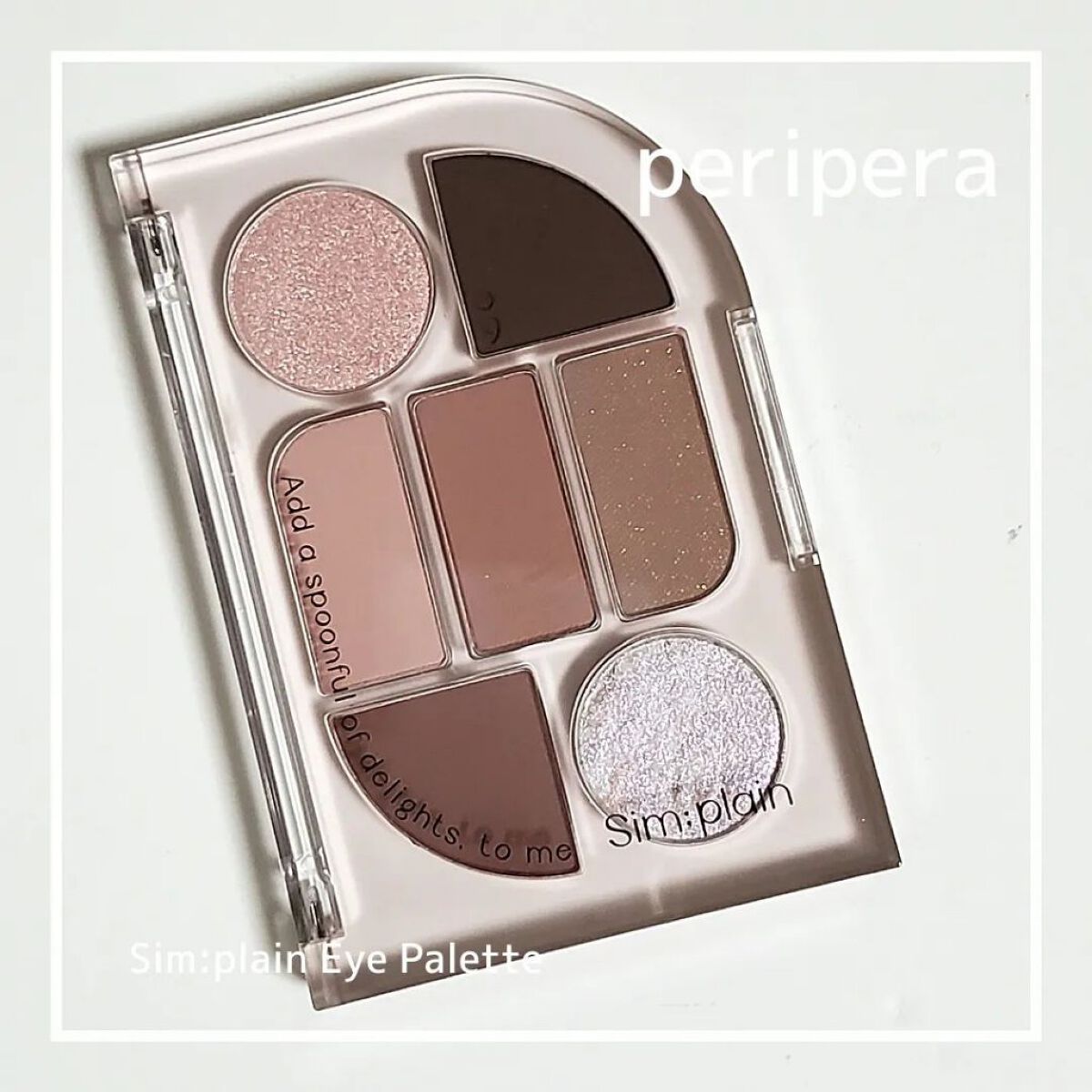 シンプレイン アイパレット/Sim;plain/アイシャドウパレットを使ったクチコミ（1枚目）