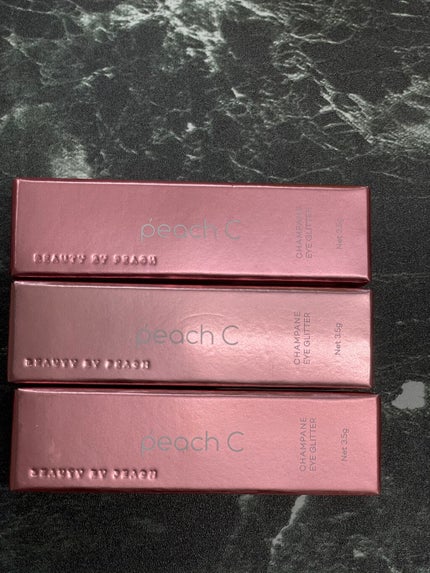 シャンパンアイグリッター/Peach C/グリッターを使ったクチコミ(3枚目)