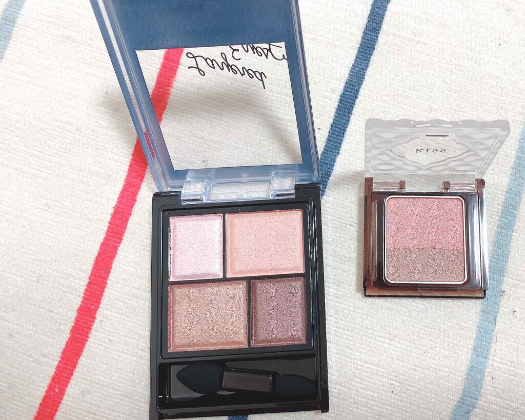 デュアルアイズBX/KiSS/アイシャドウパレットを使ったクチコミ（2枚目）