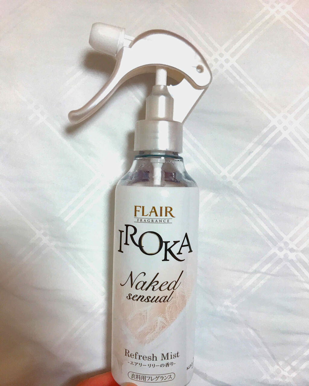 フレア フレグランス IROKA 衣類のリフレッシュミスト エアリー/IROKA/ファブリックミストを使ったクチコミ（1枚目）