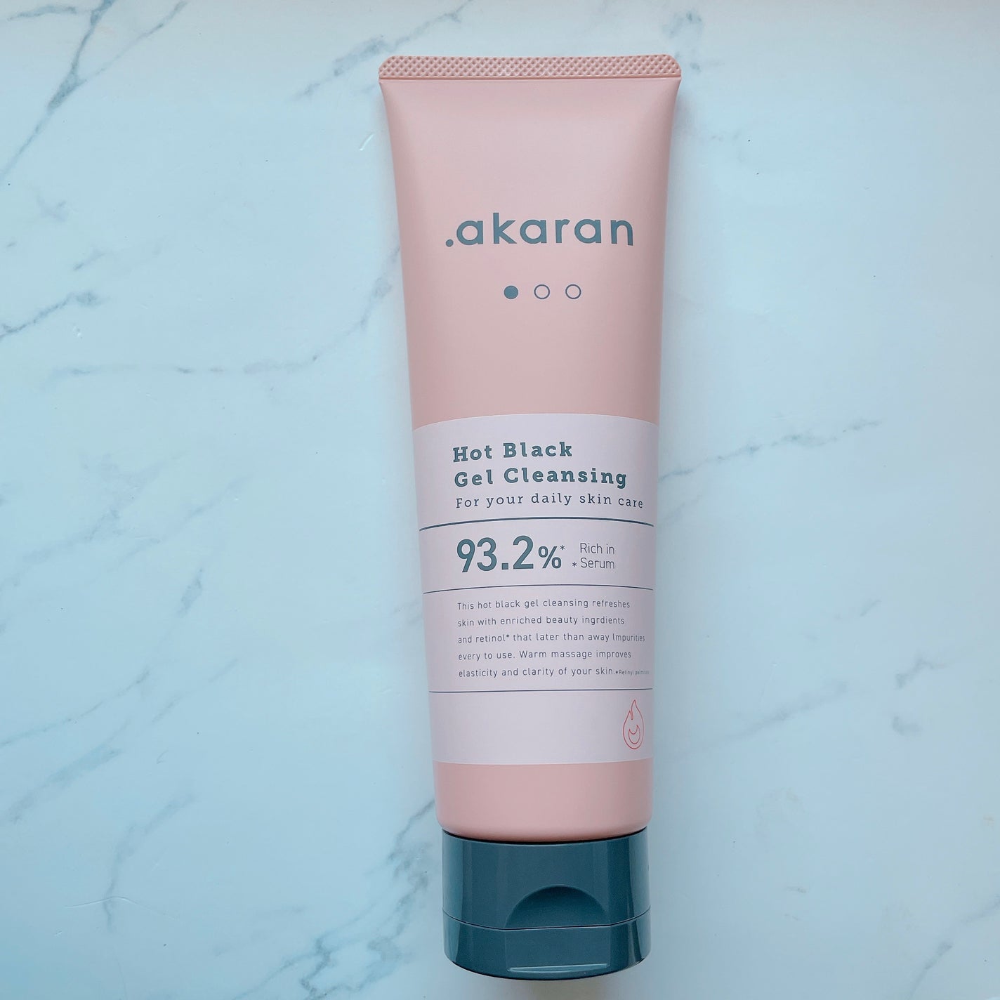 ホットブラックジェルクレンジング/.akaran/クレンジングジェルを使ったクチコミ(4枚目)