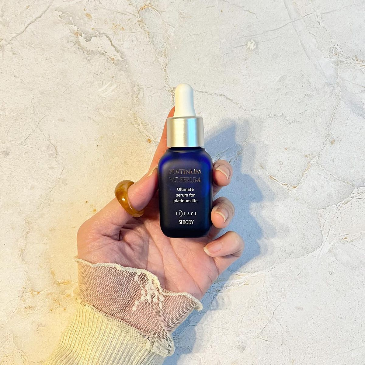 プラチナVCセラム/イデアアクト/美容液を使ったクチコミ（1枚目）