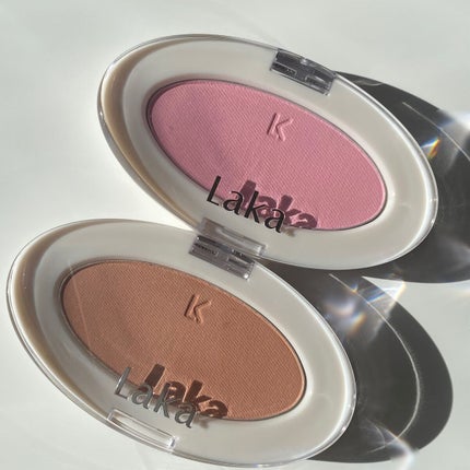 ラブシルクブラッシュ/Laka/パウダーチークを使ったクチコミ(7枚目)