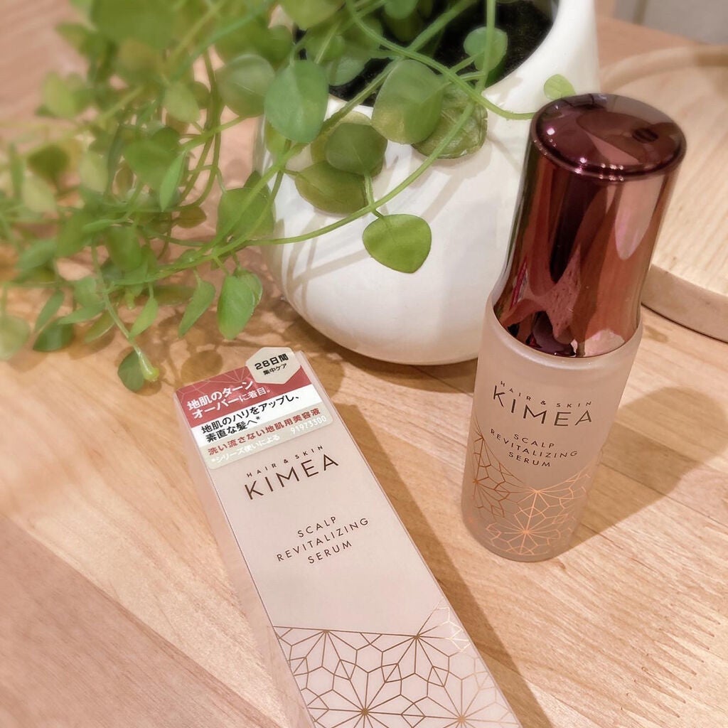スカルプ リバイタライジングセラム/ヘア&スキン キメア/頭皮ローションを使ったクチコミ(1枚目)
