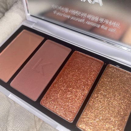 ジャストアイパレット/Laka/アイシャドウパレットを使ったクチコミ(4枚目)