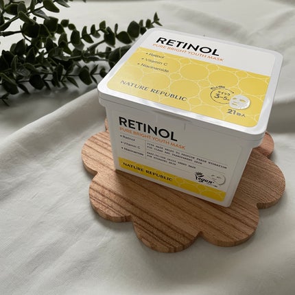 キューブマスク レチノール/ネイチャーリパブリック/シートマスク・パックを使ったクチコミ(2枚目)