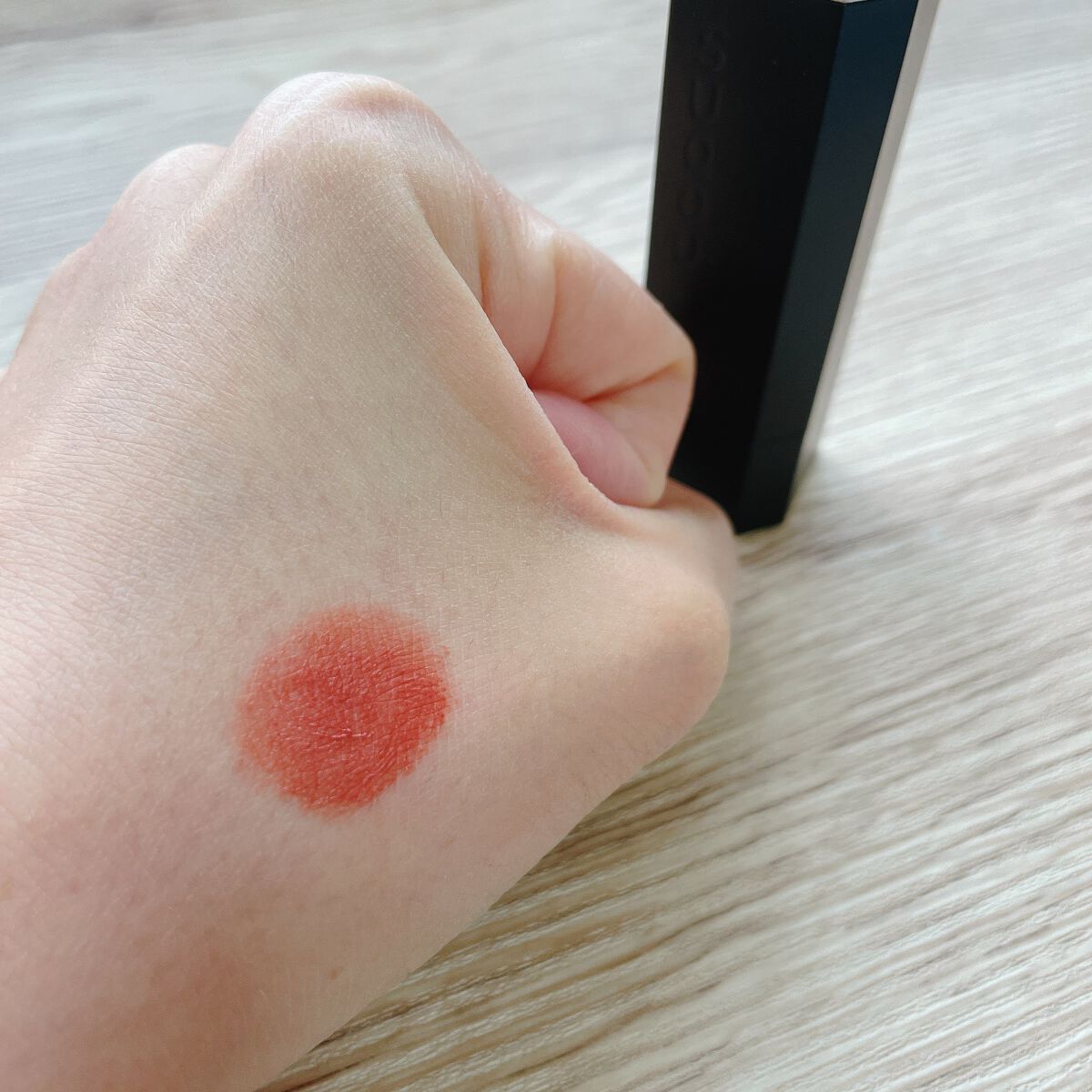 シアー マット リップスティック 12 流月 -NAGARETSUKI/SUQQU/口紅を使ったクチコミ（2枚目）