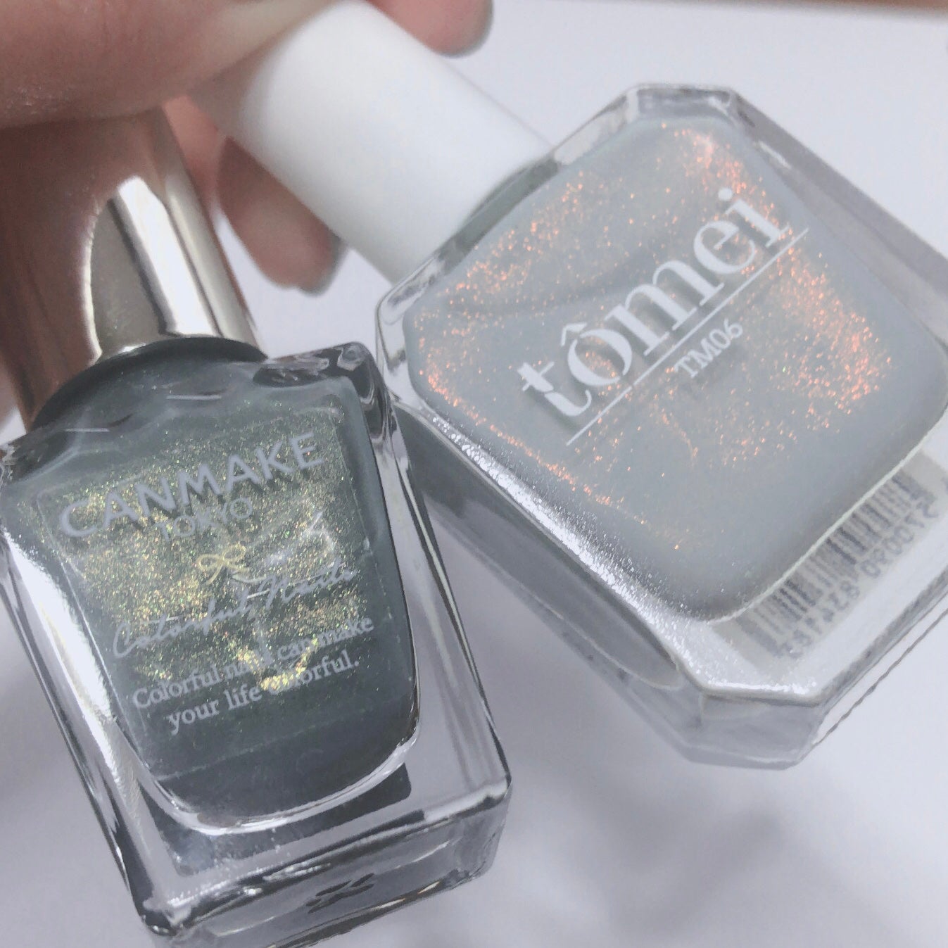 カラフルネイルズ/キャンメイク/マニキュアを使ったクチコミ(7枚目)