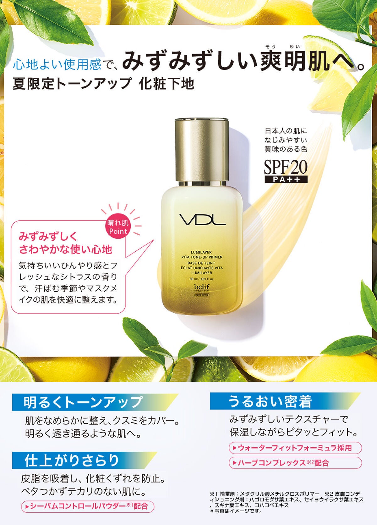 VDL ルミレイヤー トーンアップ プライマー VDL