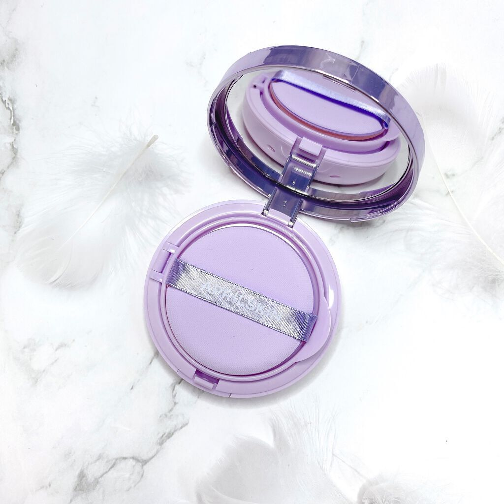 ウルトラスリムクッション+レフィルセット/APRILSKIN/クッションファンデーションを使ったクチコミ(3枚目)